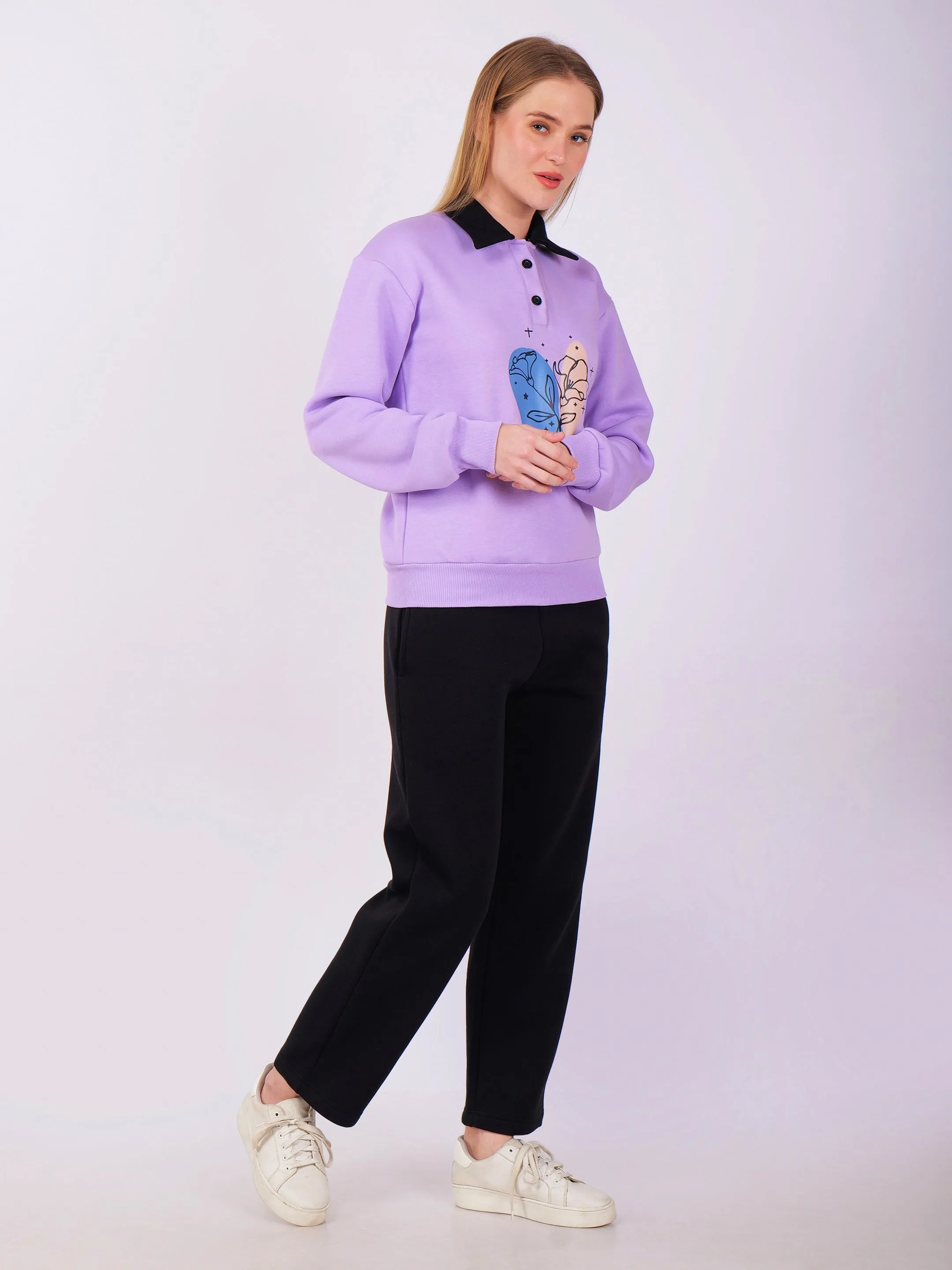 Pastel Bloom Fleece Co-Ord