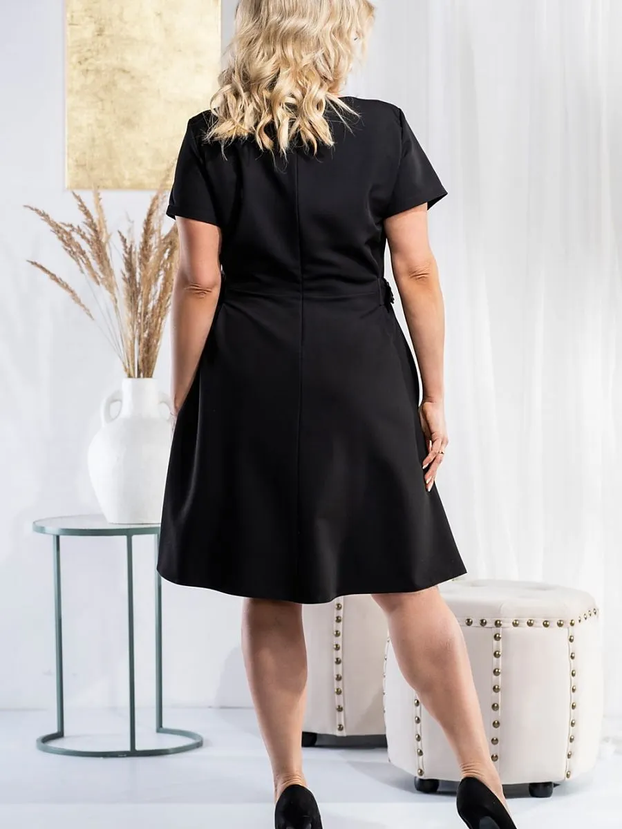Plus size dress model 178531 Karko
