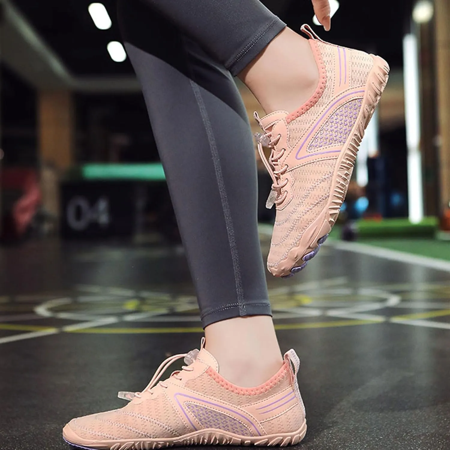 Pro Hike Barefoot Shoes Women Mens Footwear Barefoot Womens Wide Toe Box Quick Dry Beach Pool Swim Surf Hiking Shoes Healthy & Non-Slip Trail Running Shoes