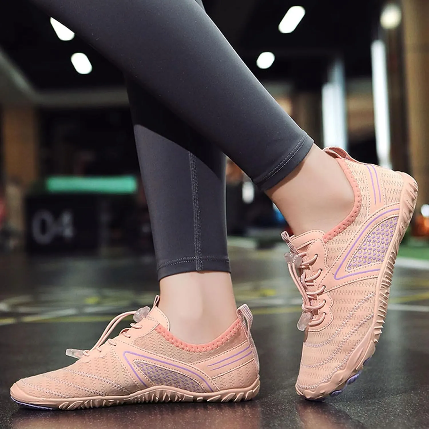 Pro Hike Barefoot Shoes Women Mens Footwear Barefoot Womens Wide Toe Box Quick Dry Beach Pool Swim Surf Hiking Shoes Healthy & Non-Slip Trail Running Shoes