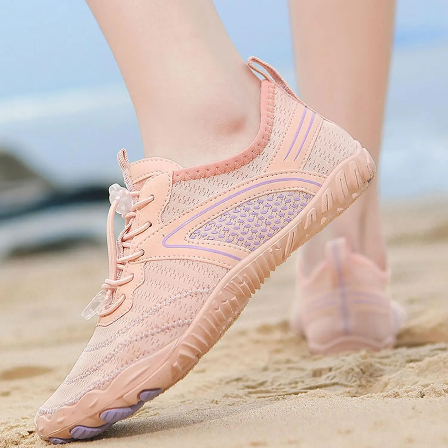 Pro Hike Barefoot Shoes Women Mens Footwear Barefoot Womens Wide Toe Box Quick Dry Beach Pool Swim Surf Hiking Shoes Healthy & Non-Slip Trail Running Shoes