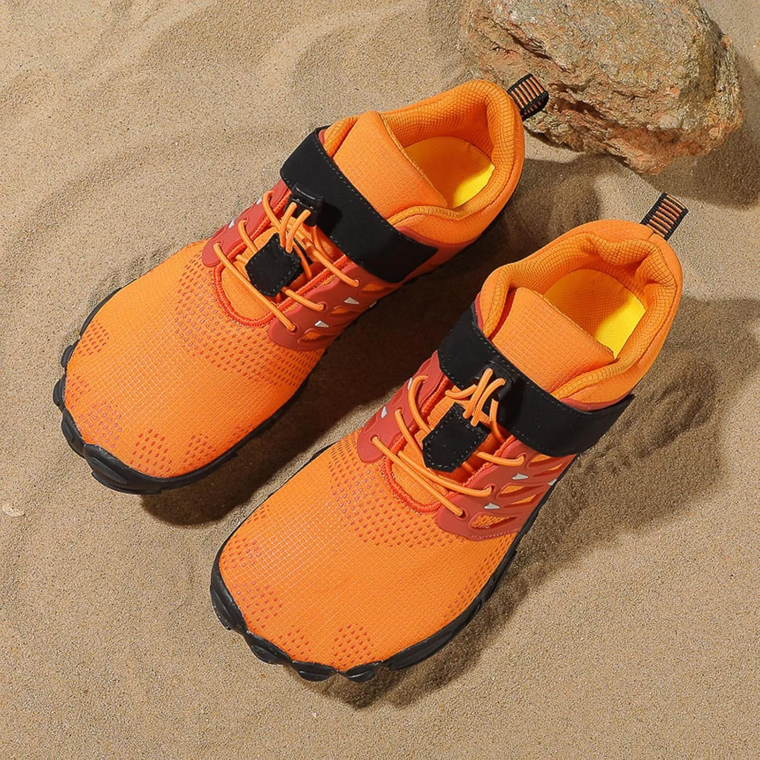 SECHRITE Women's Mens Barefoot Hiking Shoes Minimalist Trail Running Sneakers Zero Drop Sole Wide Toe Box Parkour Trekking Workout Footwear