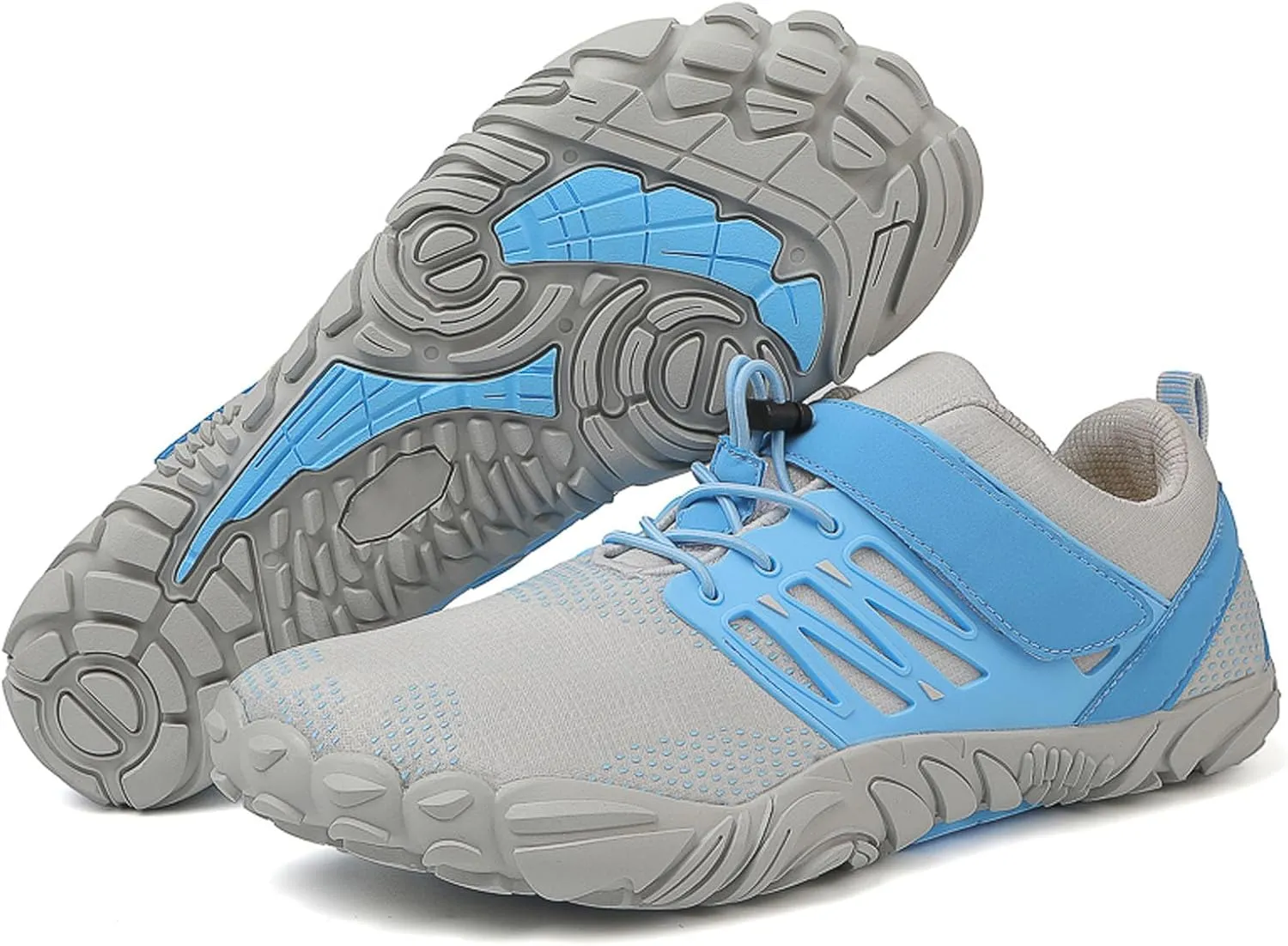 SECHRITE Women's Mens Barefoot Hiking Shoes Minimalist Trail Running Sneakers Zero Drop Sole Wide Toe Box Parkour Trekking Workout Footwear