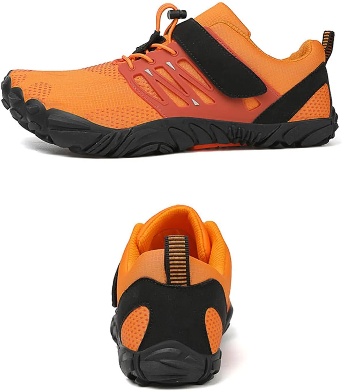 SECHRITE Women's Mens Barefoot Hiking Shoes Minimalist Trail Running Sneakers Zero Drop Sole Wide Toe Box Parkour Trekking Workout Footwear