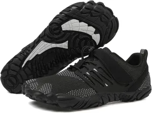 SECHRITE Women's Mens Barefoot Hiking Shoes Minimalist Trail Running Sneakers Zero Drop Sole Wide Toe Box Parkour Trekking Workout Footwear