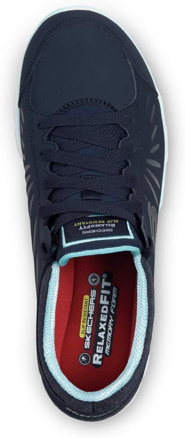 Skechers Work Stacey - Women's Soft Toe, Slip Resistant, Low Athletic