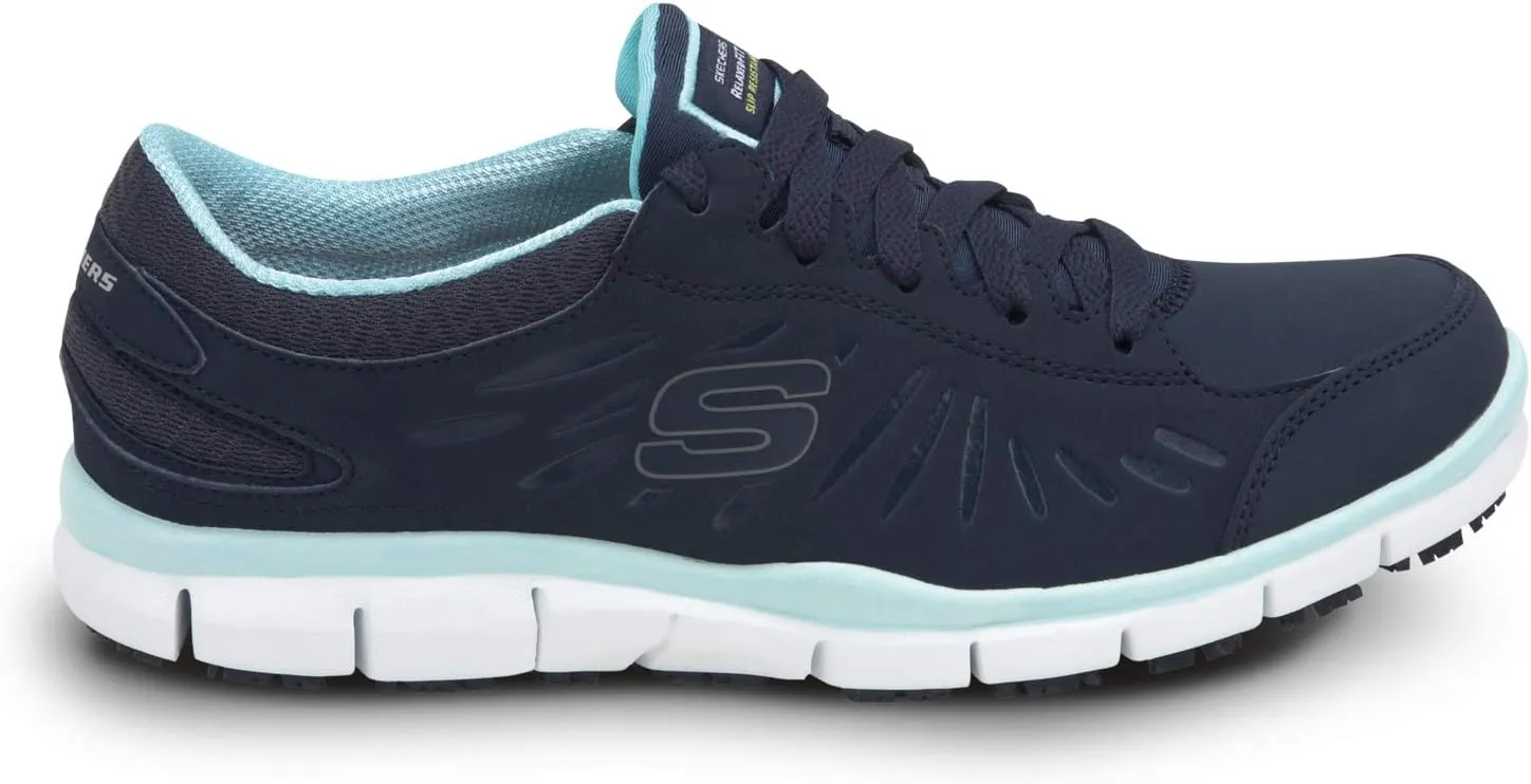 Skechers Work Stacey - Women's Soft Toe, Slip Resistant, Low Athletic