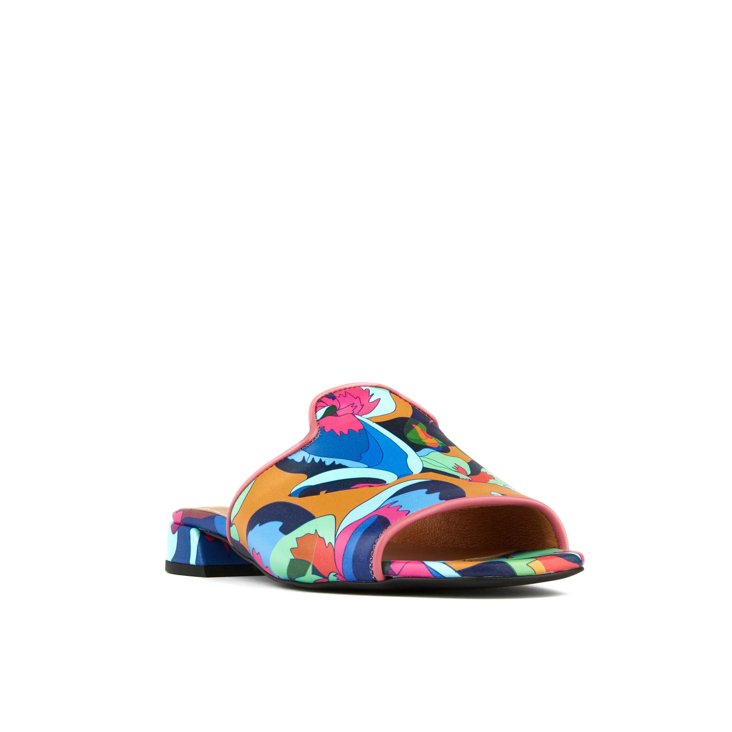 South Beach - Blue & Pink Jungle