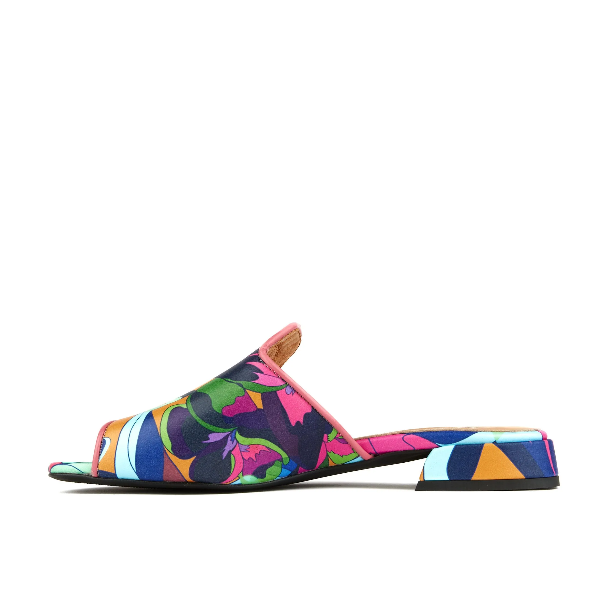 South Beach - Blue & Pink Jungle