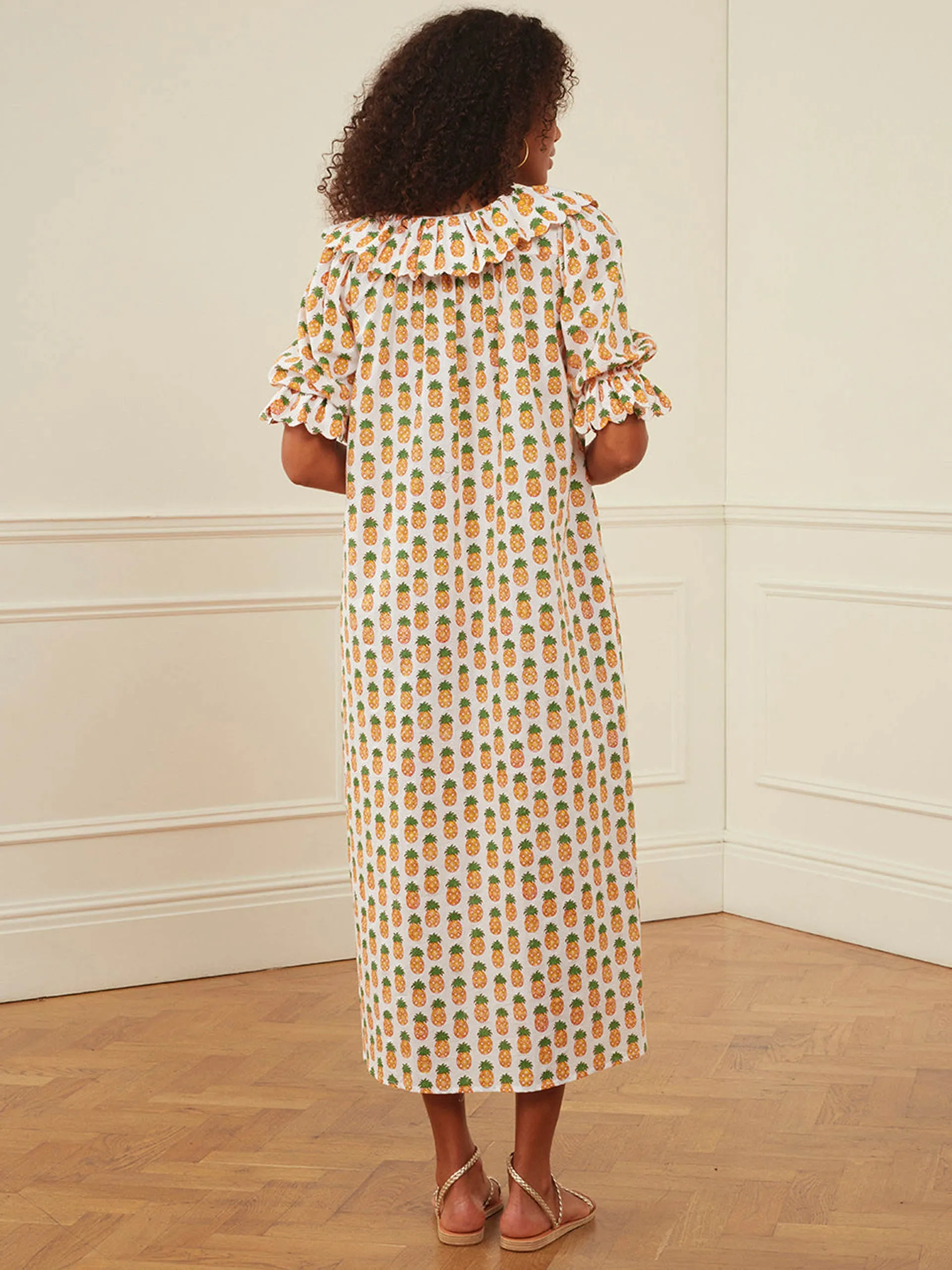 Sunshine pineapple ava dress