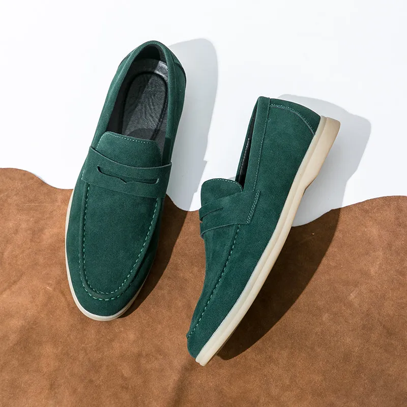 TOSCANA SUEDE LOAFERS