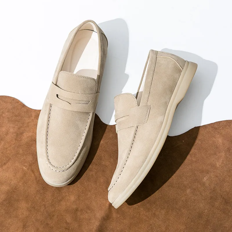 TOSCANA SUEDE LOAFERS