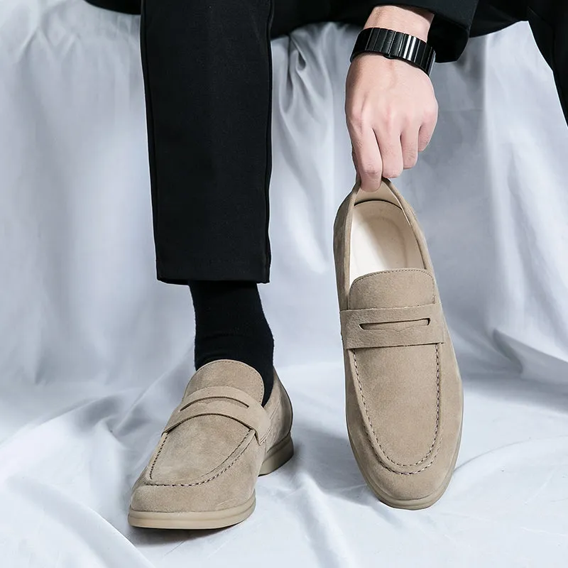 TOSCANA SUEDE LOAFERS
