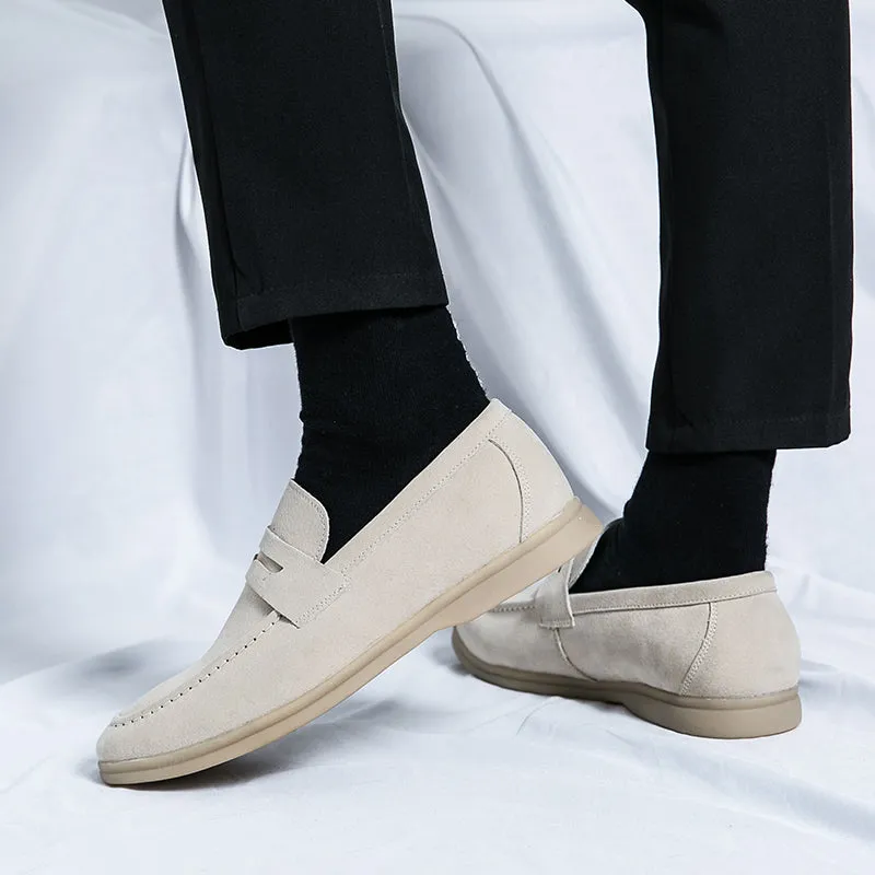 TOSCANA SUEDE LOAFERS