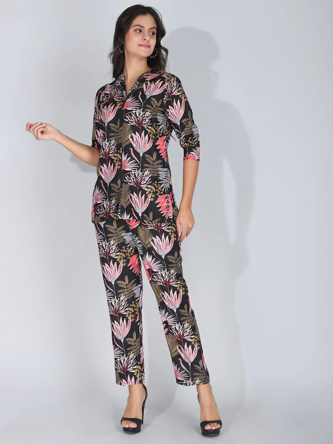 Trendy Multicolor Printed Co-Ord Set