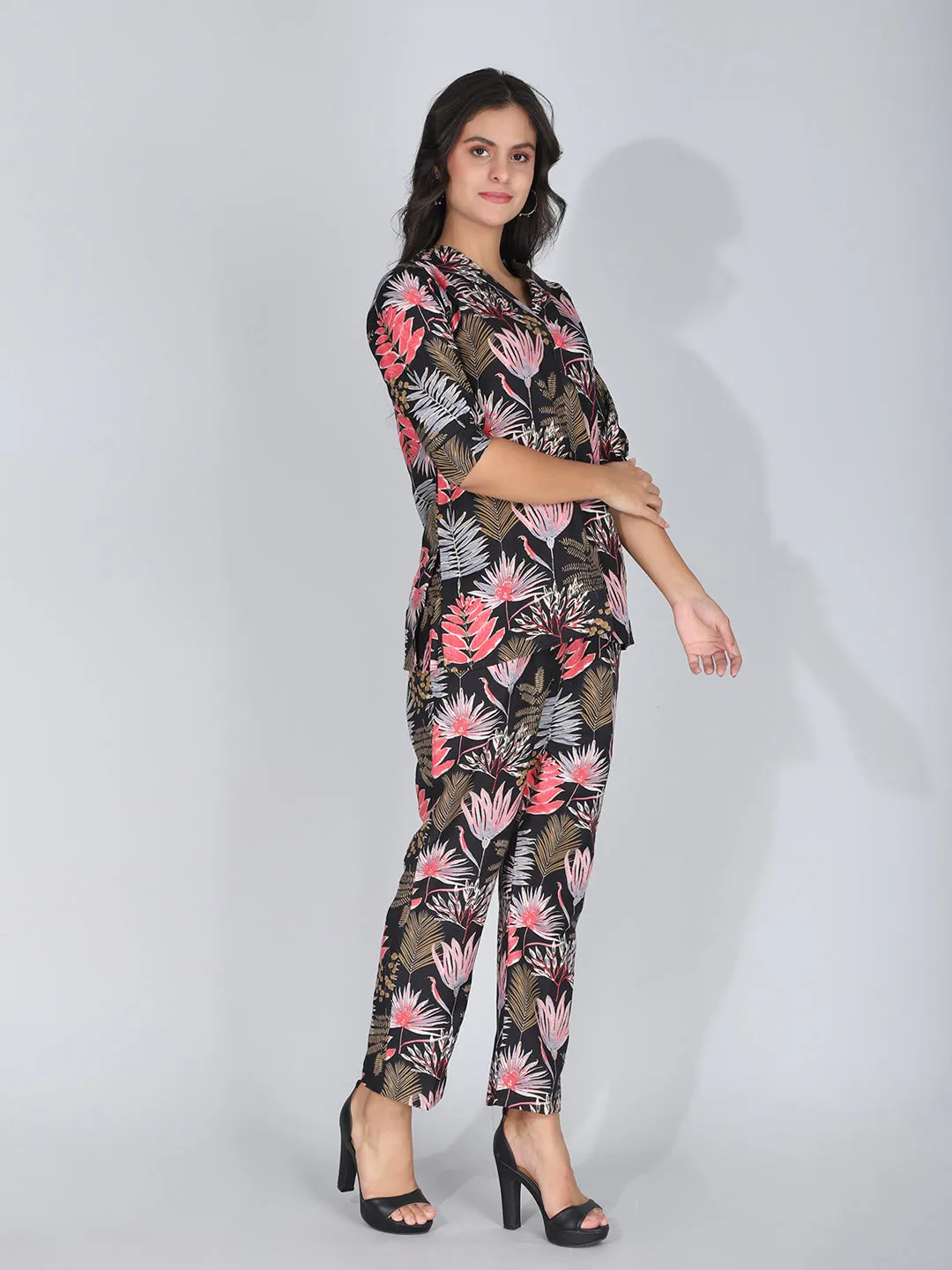 Trendy Multicolor Printed Co-Ord Set