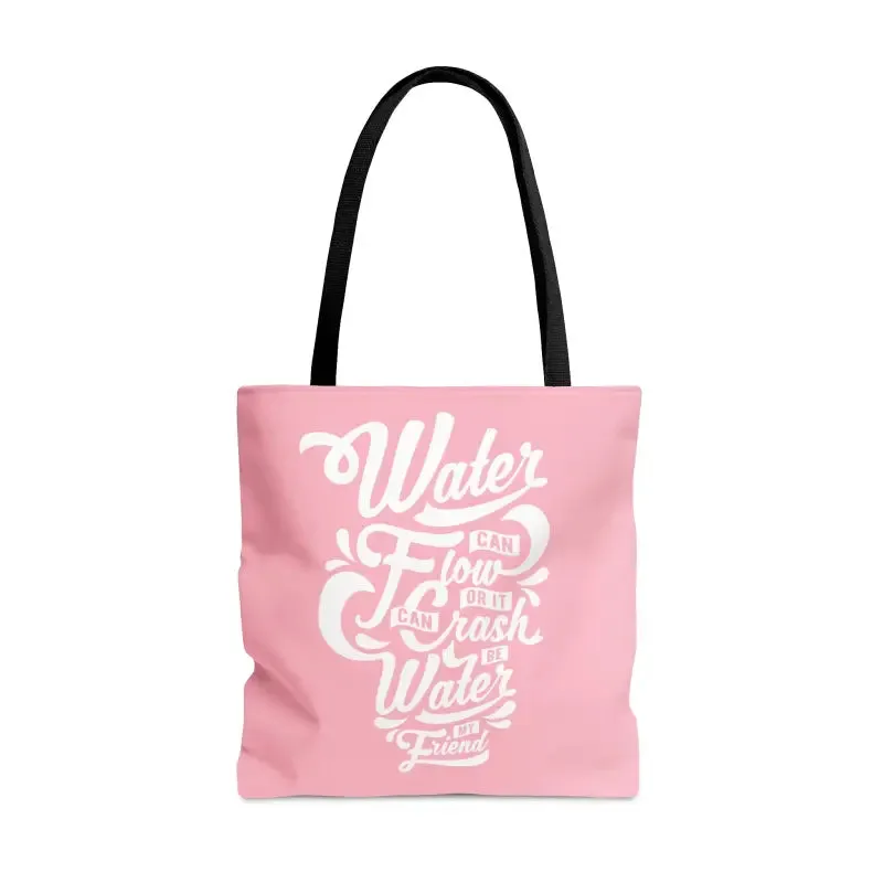 Water Pink Tote Bag Turning Heads in Style