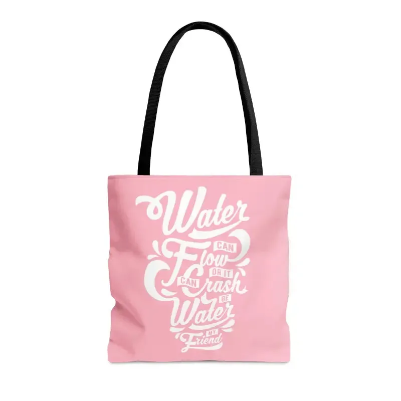 Water Pink Tote Bag Turning Heads in Style