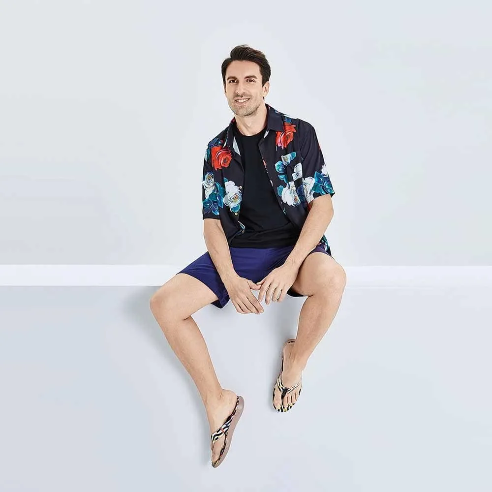 Weaving Line Men Majorca Flip Flops