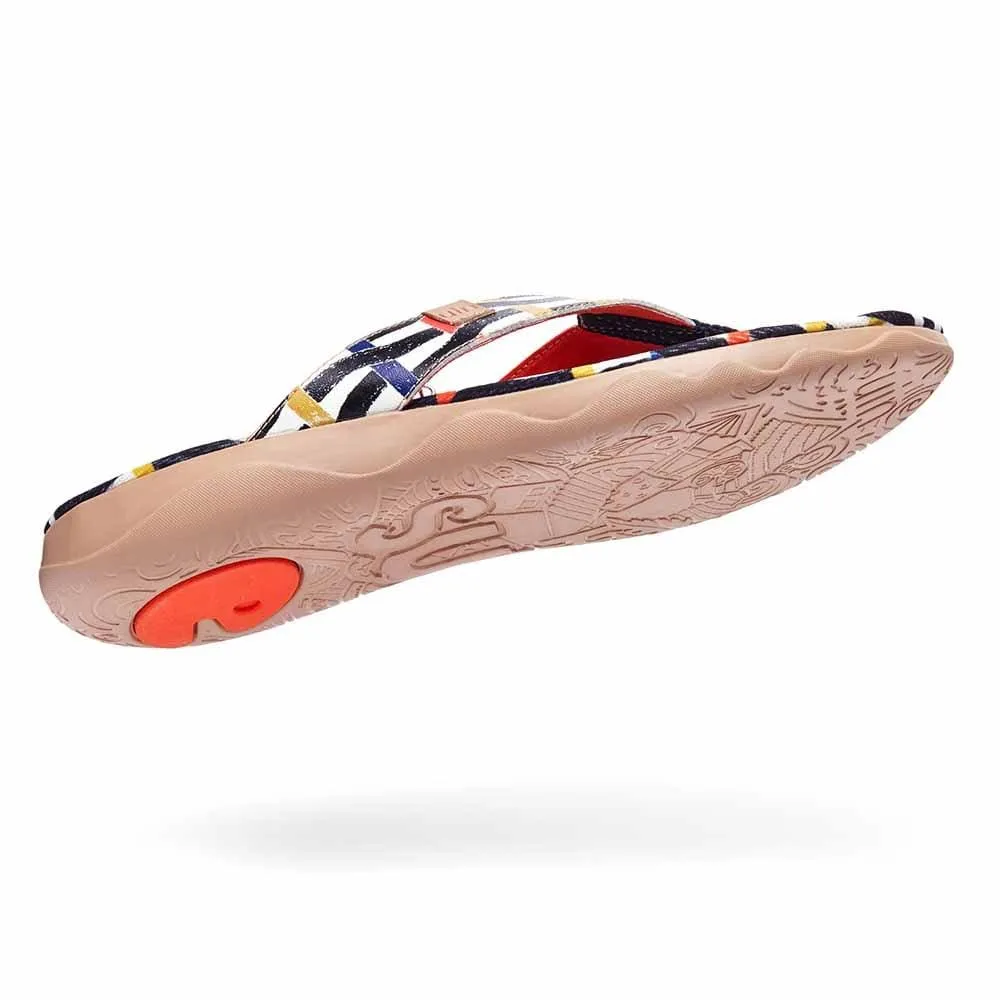 Weaving Line Men Majorca Flip Flops