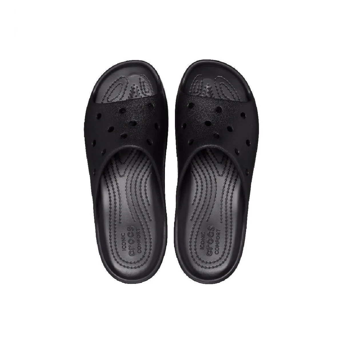 Women's Classic Platform Slide in Black