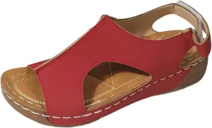 Women's Orthopedic Arch Support Sandals Comfortable Walking Flat Beach Sandals Casual Dressy Vacation Chic Summer