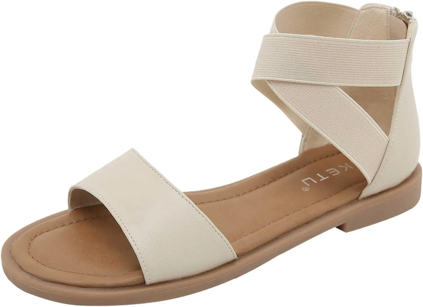 Women's Orthopedic Arch Support Sandals Comfortable Walking Flat Beach Sandals Casual Dressy Vacation Chic Summer