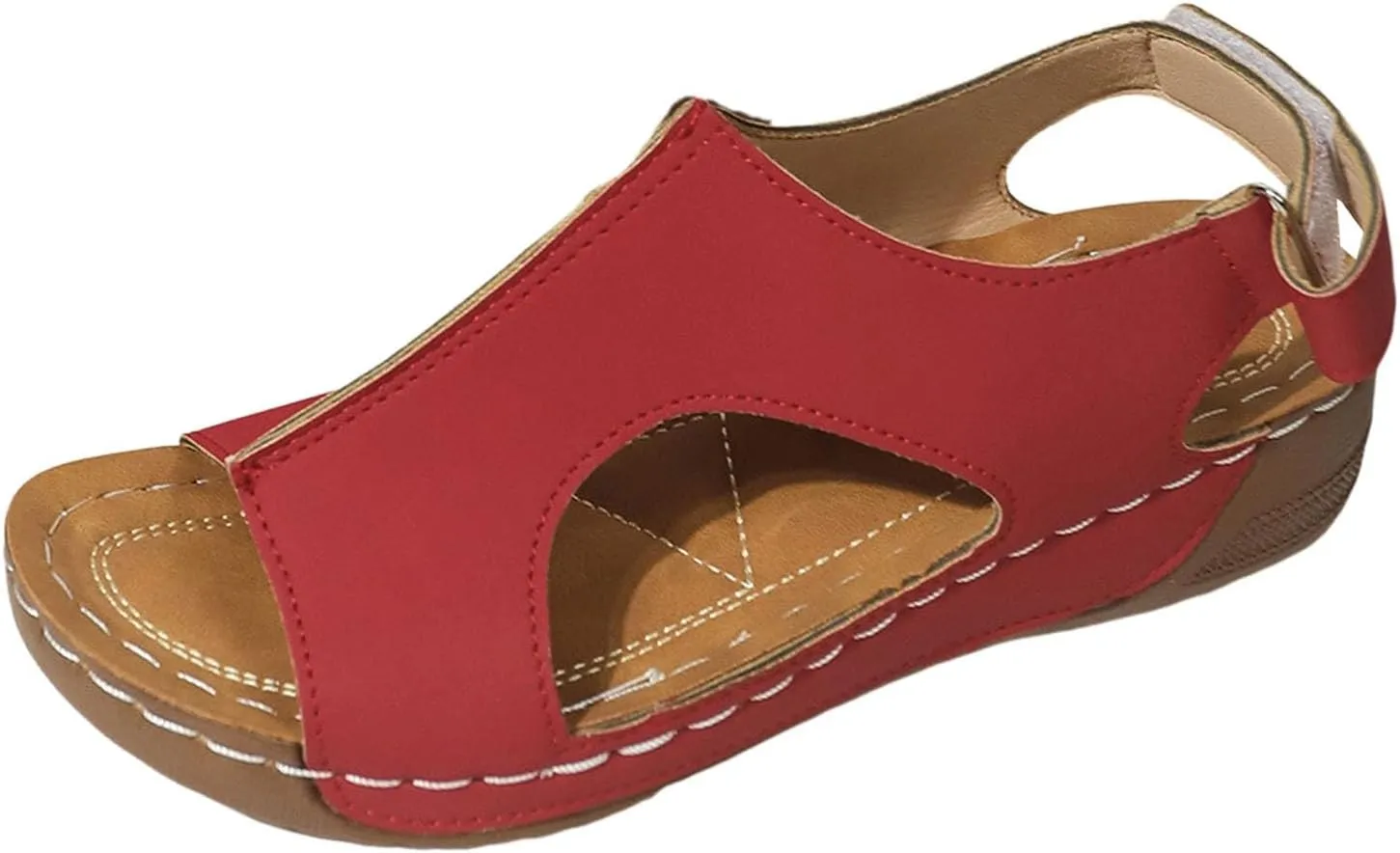 Women's Orthopedic Arch Support Sandals Comfortable Walking Flat Beach Sandals Casual Dressy Vacation Chic Summer