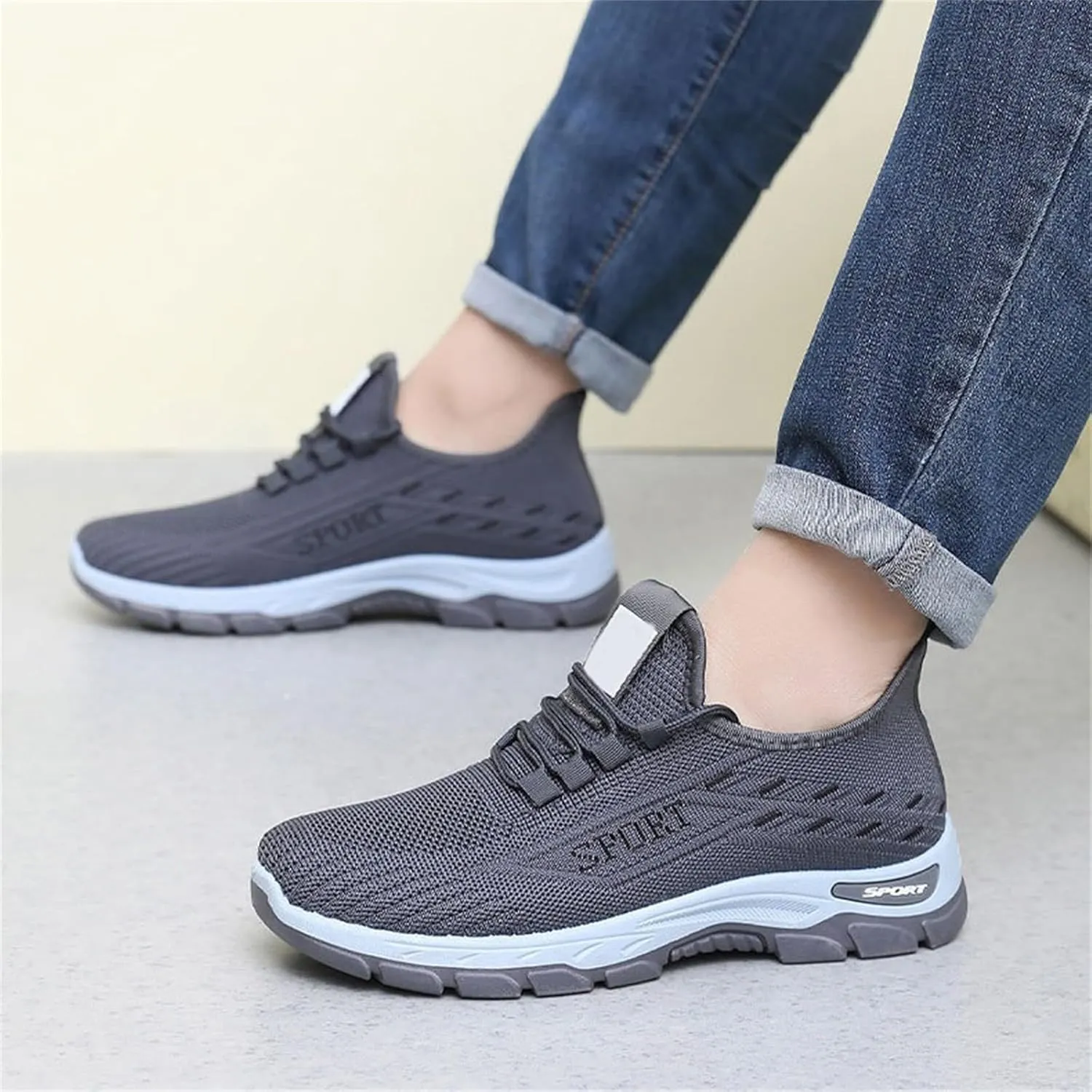 Women's Orthopedic Shoes with Arch Support Slip On Mesh Breathable Casual Flats Loafers Comfortable Soft Woman Comfort Diabetic Fashion Walking Shoes Running Sneakers